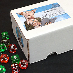 Product Photo of the Black Magic Gamer Girl Playmat