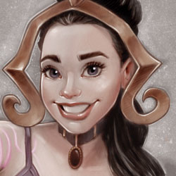 Product Photo of the Black Magic Gamer Girl Playmat