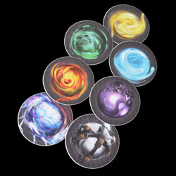 Product Photo of the Floating Mana Sticker Set