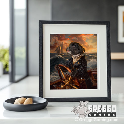 Example Image of a Custom Pet Portriat