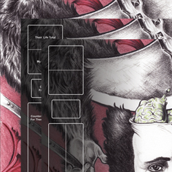 Product Photo of the Edgar Allan Poe Playmat by Lisa Pangborn